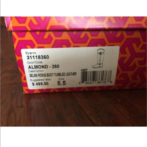SOLD - Tory Burch Selma Riding Boots - Size 5.5M - Picture 5 of 7